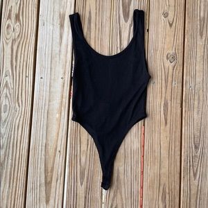 High waist cut bodysuit.